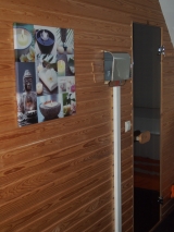 <p>Ingang sauna</p>